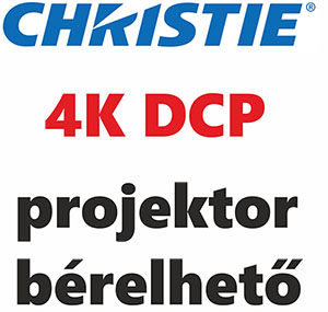 4k DCP Projektor bérelhető